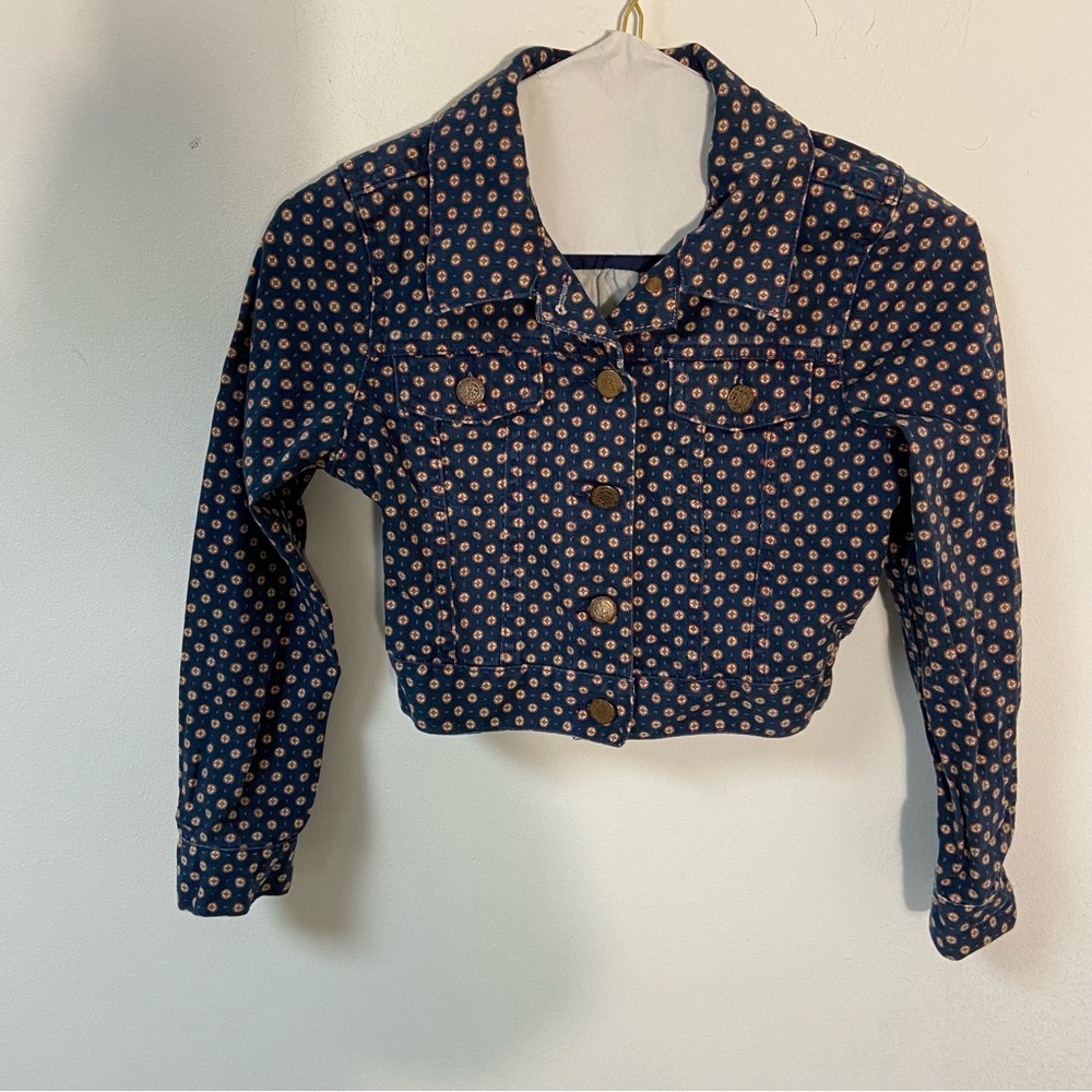Ralph Lauren Girls Denim Jacket Cotton Blend Size 8